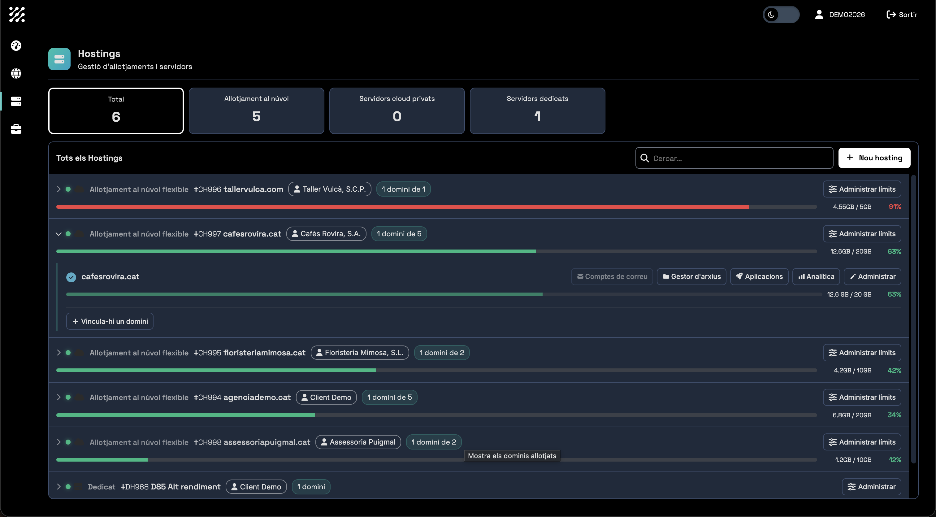 Flexibleko Cloud Hosting